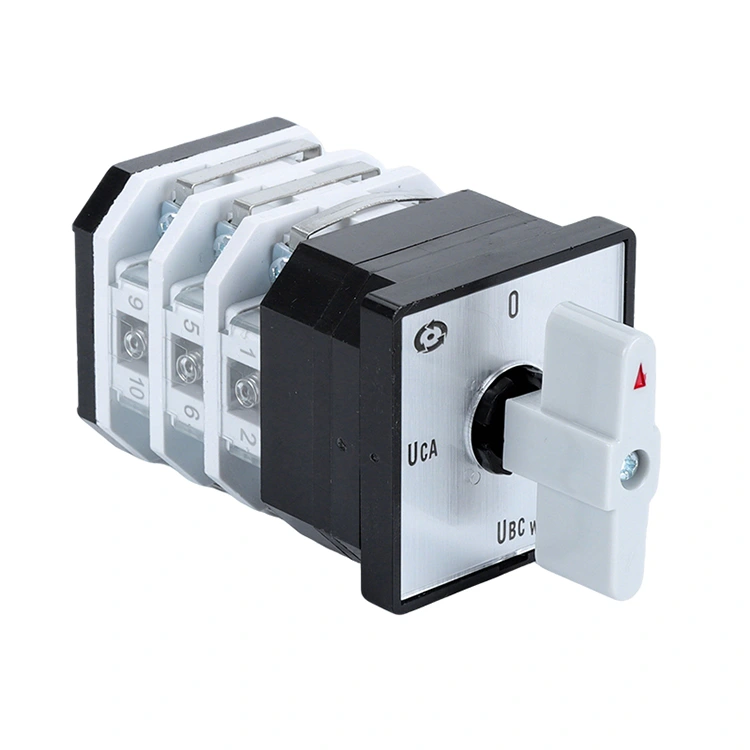 16A neliasentoinen ampeerimittarin nokkakytkin