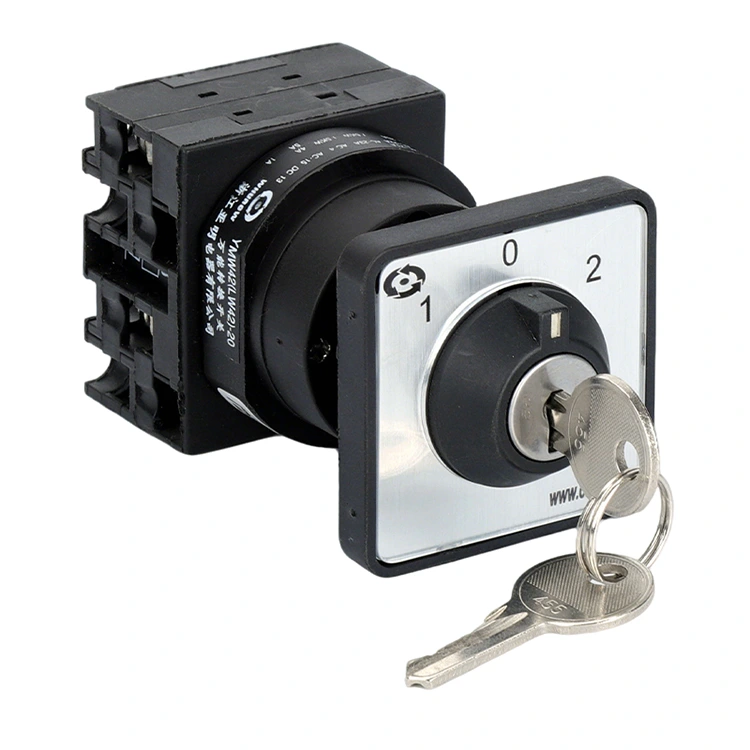 20A avainnupin ohjauskeskus Asenna kolmiasentoinen nokkakytkin