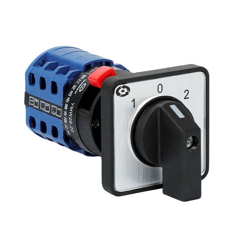 20A yksireikäinen keskiasennusnokkakytkin