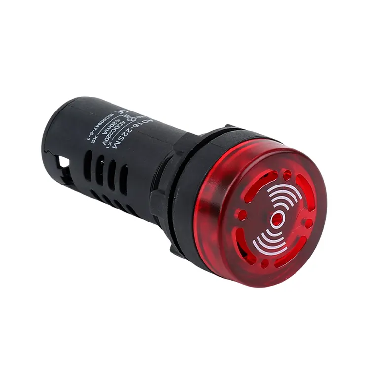 22 mm asennusreiän kokoinen summerivalo AD16-22SM