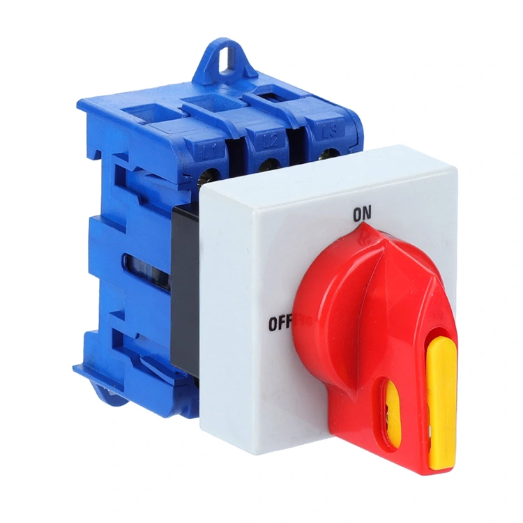 25A riippulukon kahva estää vahingossa tapahtuvan käytön eristyskytkin