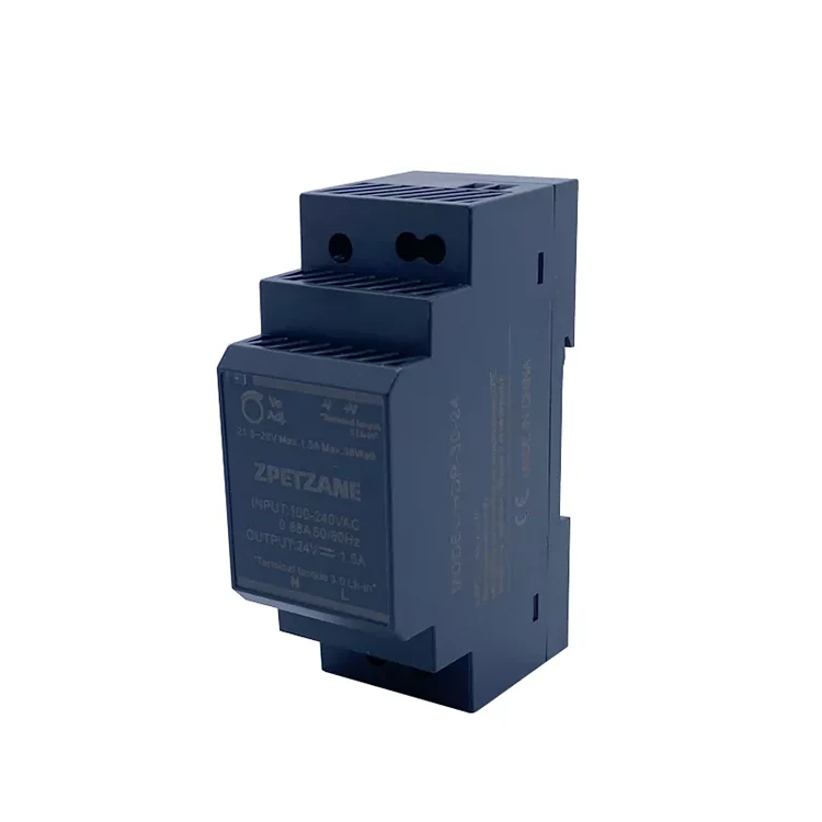 HDR-30W DIN-kiskoon asennettu kytkinvirtalähde