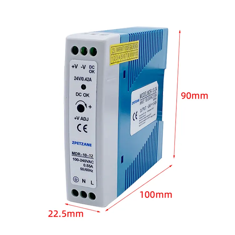 MDR-20W DIN Rail Mounted Switch Power Supply