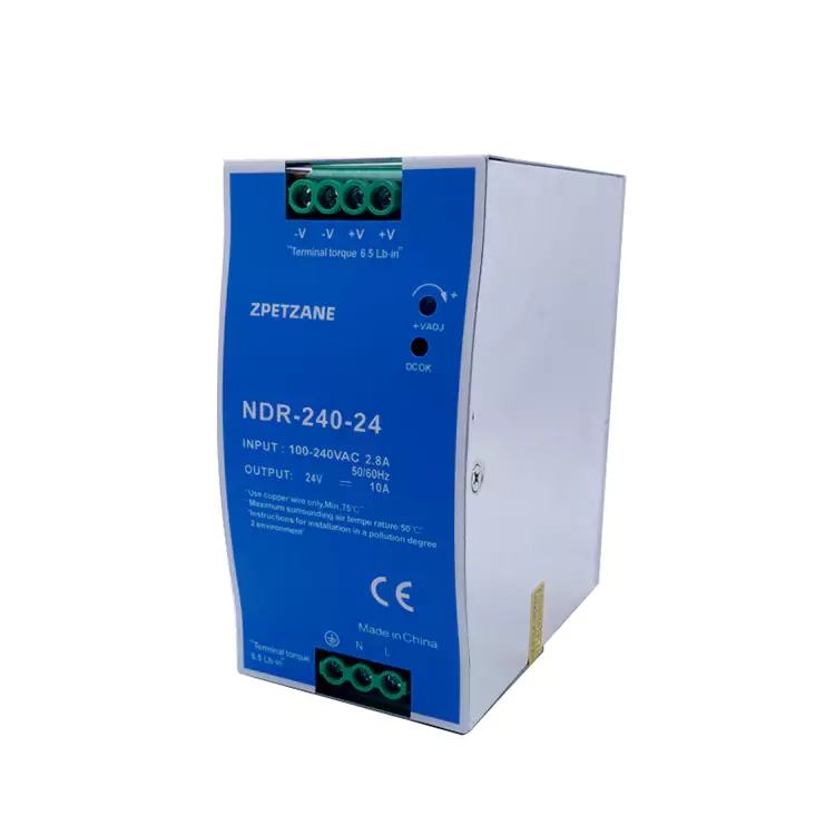 NDR-240W DIN Rail Mounted Switch Power Supply